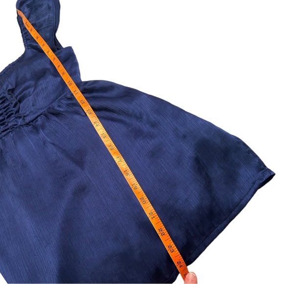 American Rag satin look peasant top size XS - Picture 6 of 7